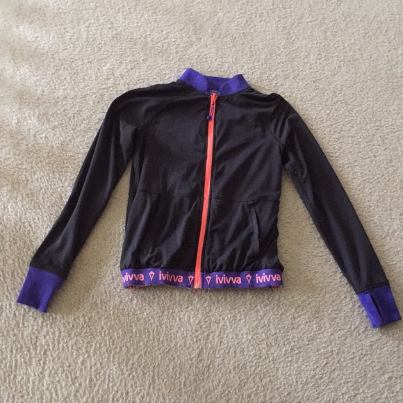 Ivivva Cool Condition Reversible Jacket, Size 12 - Picture 3 of 6